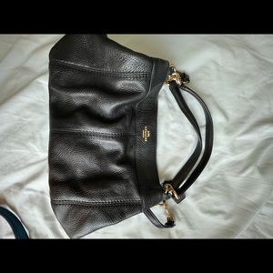 Coach purse with long strap